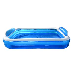 สระน้ำเป่าลม 3 เมตร ขนาด 305x183x50 cm สระว่ายน้ำสูบลม สระน้ำ สระว่ายน้ำ สระลม สระว่ายน้ำครอบครัว