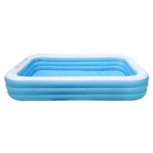 สระน้ำเป่าลม 3เมตร ขนาด 305x183x56 cm. สระว่ายน้ำสูบลม สระน้ำ สระว่ายน้ำ สระลม สระว่ายน้ำครอบครัว