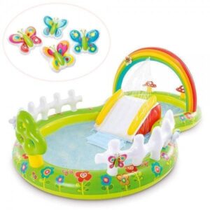 สระน้ำแฟนซี สระน้ำเป่าลม สระสไลเดอร์ แฮปปี้ ไดโน่ สระสวนสนุก